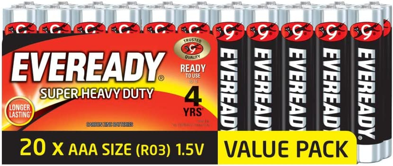 Energizer Eveready Super Heavy Duty AAA 20Pk Batteries, 20 Count, E301028600
