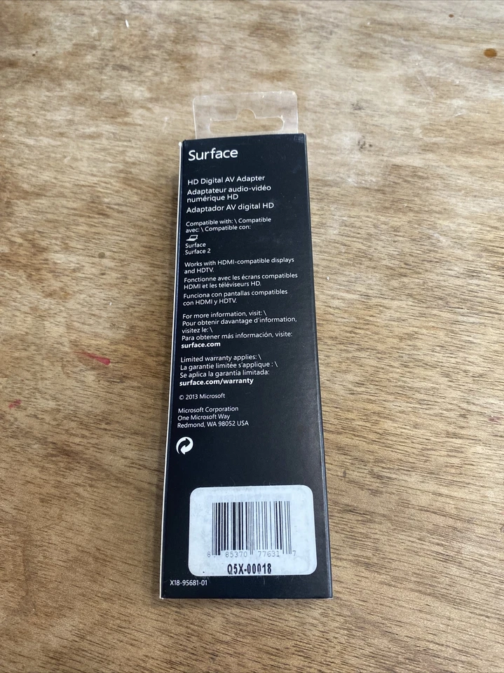 Surface HDMI Digital AV Adapter QX5-00018 - Image 2 of 2