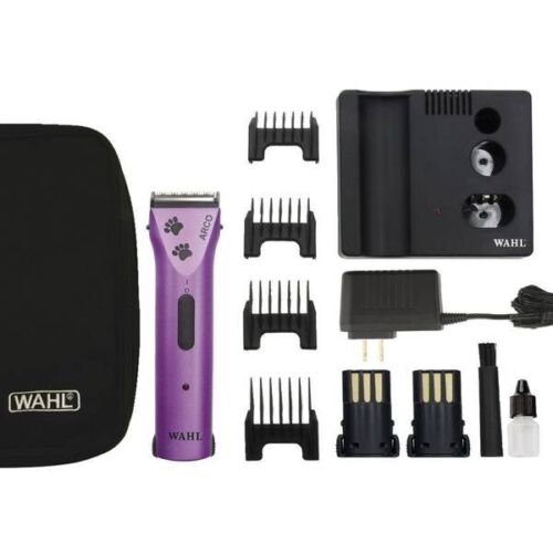 WAHL Professional Animal Arco Se Pet Cordless Clipper Kit 5-in-1 Silver New