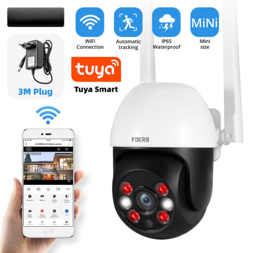 Cámara IP Inteligente Seguridad Hogar Seguimiento Automático Detección Humana Cámara Vigilancia