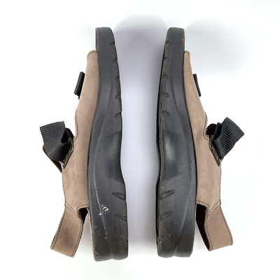 Fly Flot Women Tan Anatomic Anti Shock Two Strap Hook Loop  display picture 3
