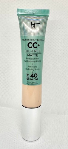 It Cosmetics CC+ Skin Foundation Cream Spf 40 full Coverage Matte - 1.08 fl oz - Picture 5 of 12
