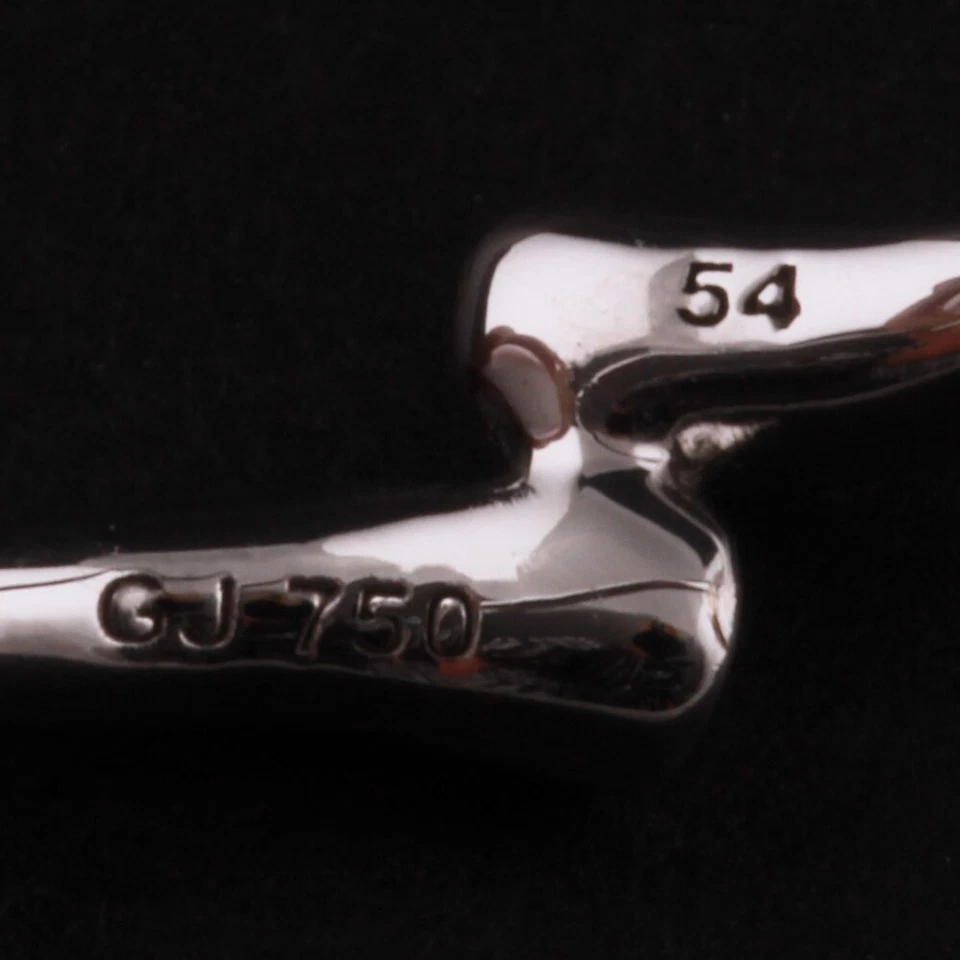 Anillo de oro Georg Jensen # 1560 WG. Magia con diamantes. 18 quilates. R. Overgaard. NUEVO Foto 4 de 4