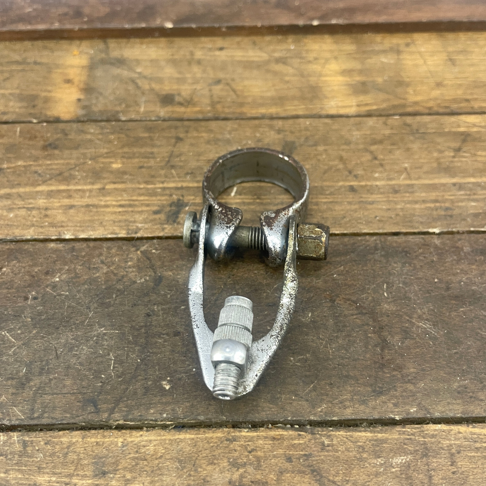 Olmo Seatpost Clamp 27 mm 28 mm Steel Vintage 50s 60s Cable Hanger Eroica