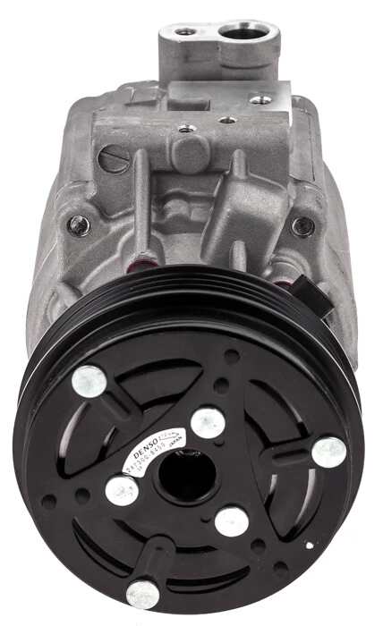 Compresor de aire acondicionado OEM Denso SCSA08C se adapta a Subaru Legacy, Outback QR Foto 4 de 4