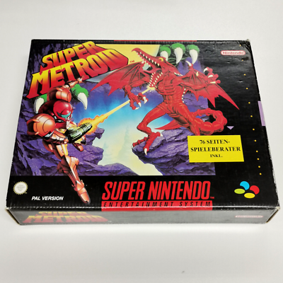Super Metroid Nintendo SNES Game (OVP CIB) (PAL) 11979289