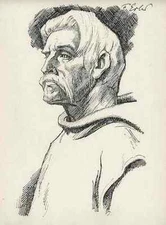 RAILERS - Fritz ERLER - Munich - line etching 1928 HEYDER Verlag Zehlendorf