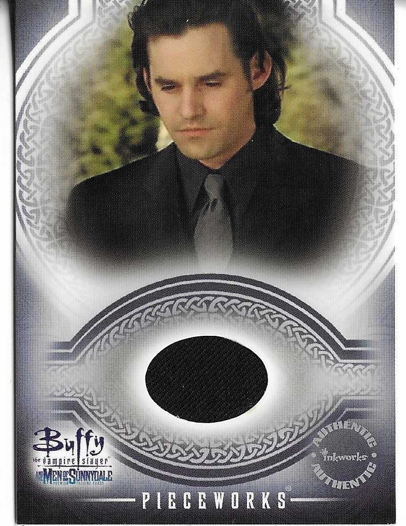 Buffy The Vampire Slayer Men Of Sunnydale Pieceworks Card PW1 Nicholas Brendon