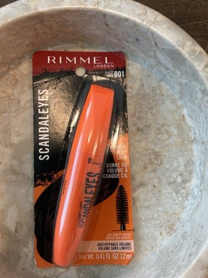 Rimmel Scandaleyes Mascara 001 Black Noir Volumeflash Max Density 12ml 
