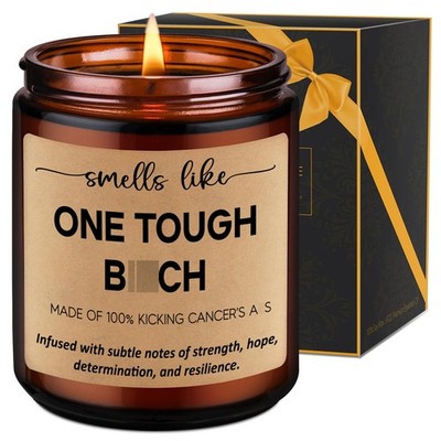Scented Candles - Breast Cancer Survivor Gifts for Woman - Chemo Comfort Item...