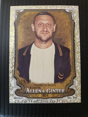 2024 Allen & Ginter Tim Robinson Gold Foil Filagree /50 I Think You Should Leave