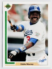 Eddie Murray 1991 Upper Deck #237 Los Angeles Dodgers