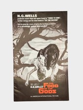 1976 Original "The Food of the Gods" Promotional Movie Poster Pressbook