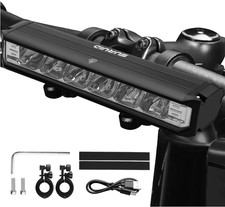Luz LED Bicicleta Recargable USB Impermeable para MTB y Ciclismo. Nuevo