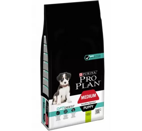 PURINA PRO Plan Puppy Medium Optidigest Agnello 3Kg - Cuccioli Sensibili
