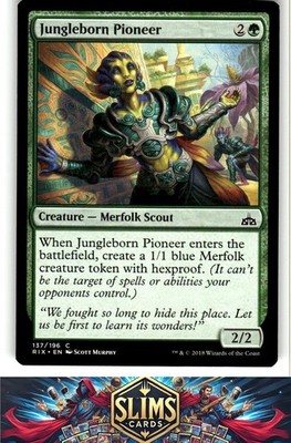 Magic the Gathering MTG Rivals of Ixalan Jungleborn Pioneer #137 Buy 2 Get 1