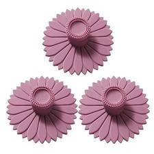 3 Pcs Silicone Cup Lid, Camping Mug Lid For Tea/Coffee Mug Covers Universal O...
