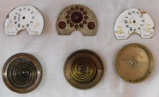 OROLOGIO DA TASCA VINTAGE HEBDOMAS 8 giorni RICAMBI, QUADRANTI E SUPPORTI CARICA