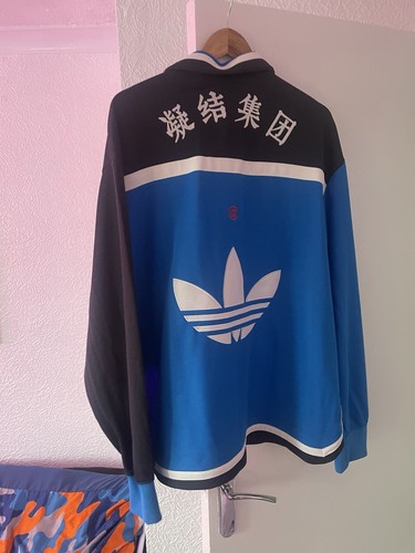 Brand New Adidas X Clot Blue Warm Up Jacket Xl Tagged - Picture 2 of 10
