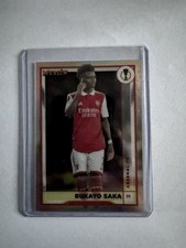2022-23 Topps Merlin UEFA Club Competitions - Bukayo Saka #12 Refractor