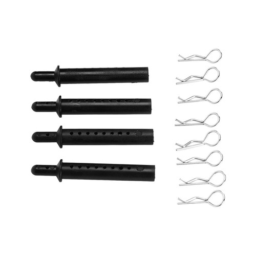 Body Post Mount Pillar Plastic Car Shell Column With R Pins For 1/10 RC Car ZMS - Picture 9 of 12