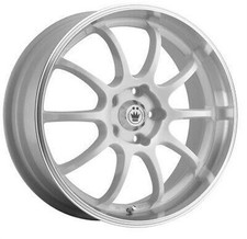 4 New 16x7 Konig Lightning White 5x100 5x114.3 5x4.5 Et40 Wheels Rims