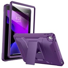 Case for iPad 6th/5th Generation 9.7 Inch 2018/2017,with Built-in Purple