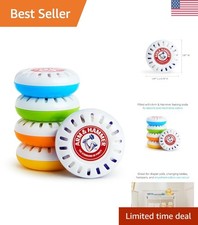 5-Pack Arm and Hammer Nursery Fresheners - Natural Lavender  Citrus Scent Discs