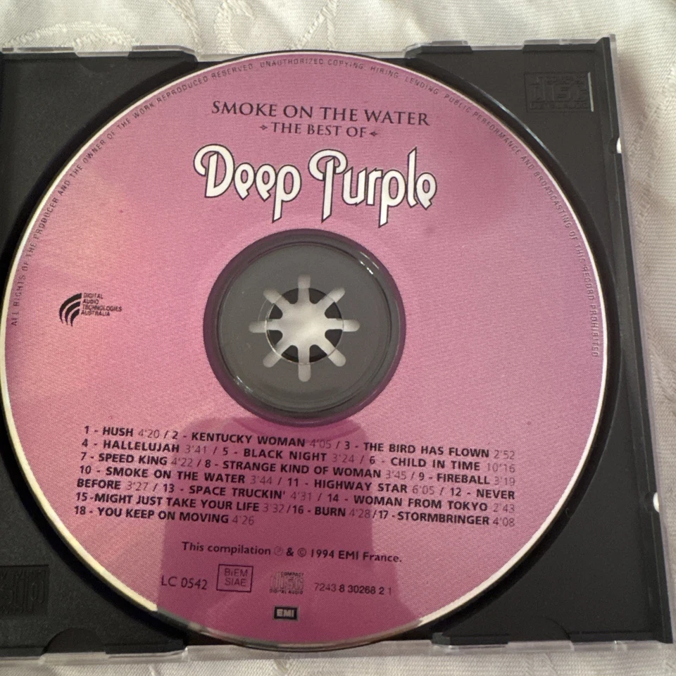 Deep Purple – Smoke On The Water - The Best Of CD - Image 3 of 4