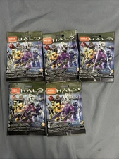 Mega Construx Halo Mystery packs series 1 Lot of 5
