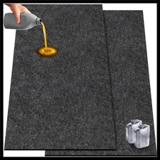 2 Pack 36 x 60 In Oil Spill Mat,Garage Floor Mat for Under Car