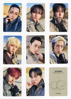 ateez golden hour part.4 makestar 40枚 ATEEZ 