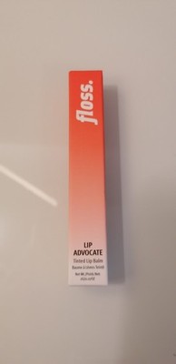 FLOSS Sheer Lip Tint Lip Advocate in DEFENSE, Full Size 0.07 oz NIB