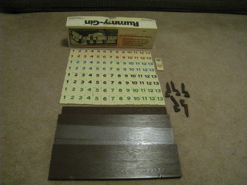 Rummy-Gin Made in Israel Distributed by Crestwall, Ohio Not Complete Read - Picture 2 of 9