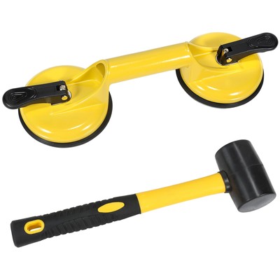 Floor Gap Fixer Tool for Laminate Floor Gap Repair Includes Heavy Duty Alumin...