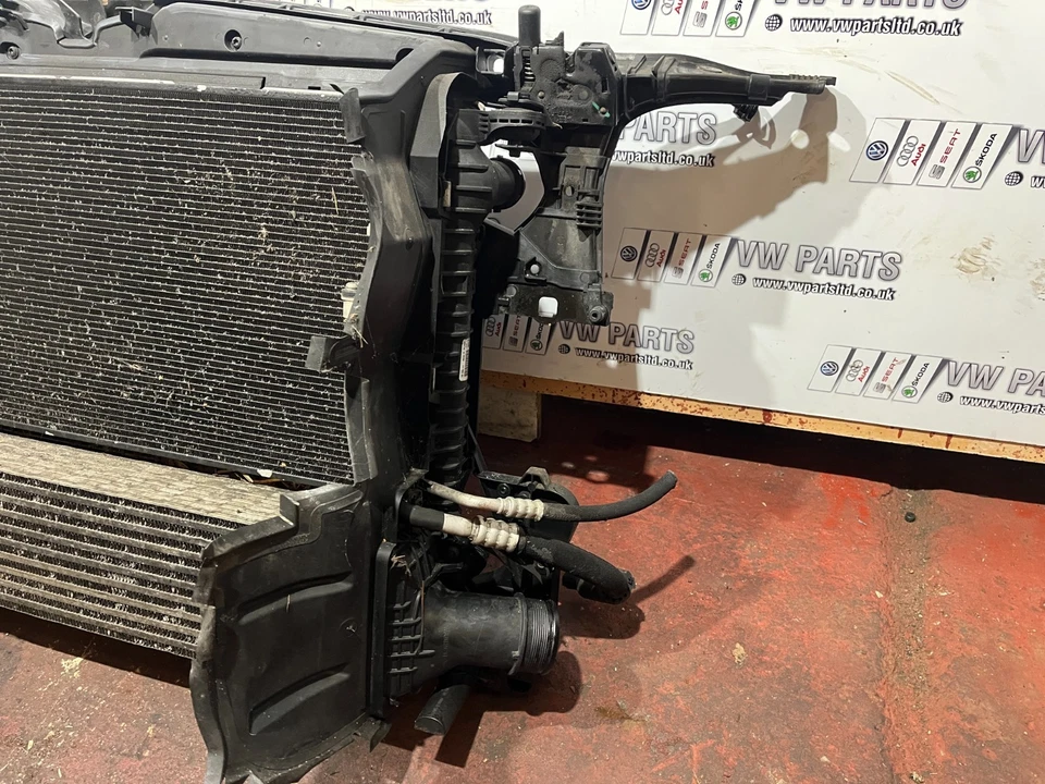 AUDI A6 C7 COMPLETE FRONT PANEL & RAD PACK 3.0TDI V6 CDU 8K0121251H 2011-2018 - Image 4 of 4