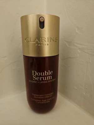 Clarins Double Serum Hydric Lipidic Age-Defying 75 ML / 2.5 FL. OZ *BROKEN PUMP*
