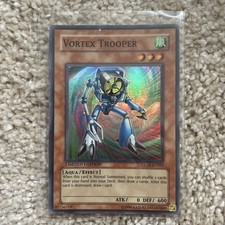 Yugioh Vortex Trooper GLAS-ENSE2 Super Rare Limited Edition NM