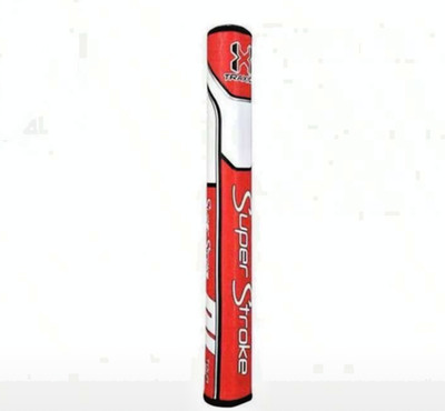 SuperStroke Zenergy Tour 3.0 Putter Grip Red White Black Oversize 1.26