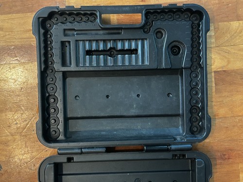 VTG Large Craftsman Permanex Tool Box for 1/4" & 3/8" SAE & Metric Sockets &More - Picture 6 of 11