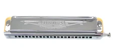 Tombo No.1244 G Key UNICA Chromatic Harmonica 22 Holes 44 Sounds