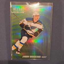 2025-26 Upper Deck Allure - Color Flow Jimmy Snuggerud #CF-29 Green Blue (RC)
