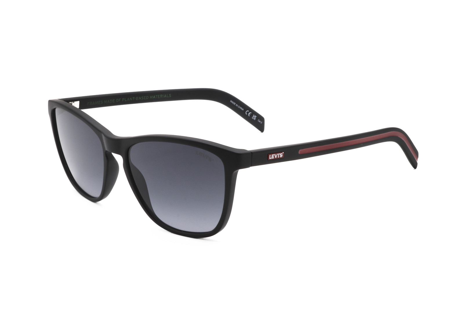Levis Mens 57 mm Matte Black Sunglasses LV5027-S-003-57 3890₽