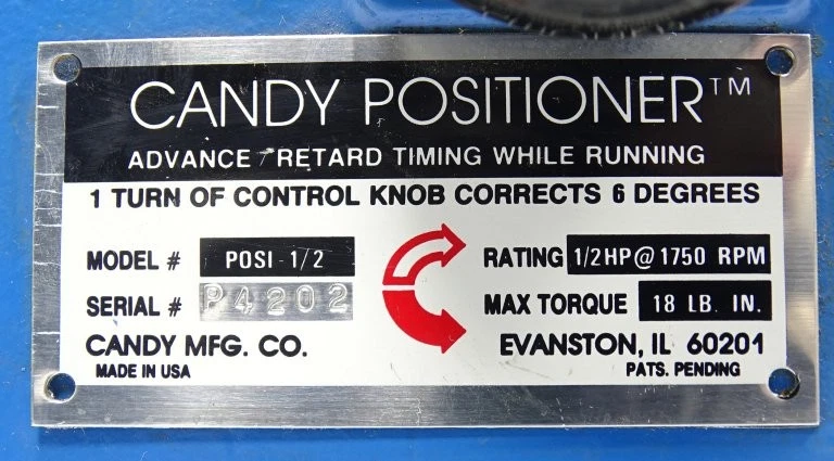 CANDY POSI-1/2 ACTUATOR - Image 3 of 3