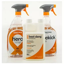 Best Dang Products All-Purpose Cleaning Kit w/ Travel Bottle