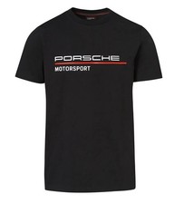Porsche Motorsport T-shirt Black Ddp No Us Customs Fee Porsche Motorsport T-shirt Black Ddp No Us Customs Fee