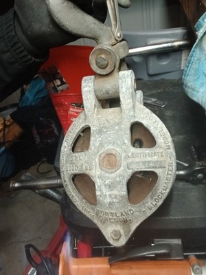 Block Master snatchblock pulley