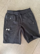 Under Armour Kids Black Shorts w/ Zip Pockets Size Medium