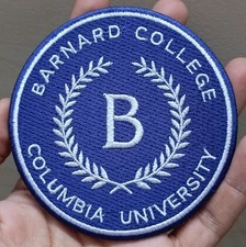 Barnard College Of Columbia University Logo Iron On Patch-Sew Patch-Embroidered
