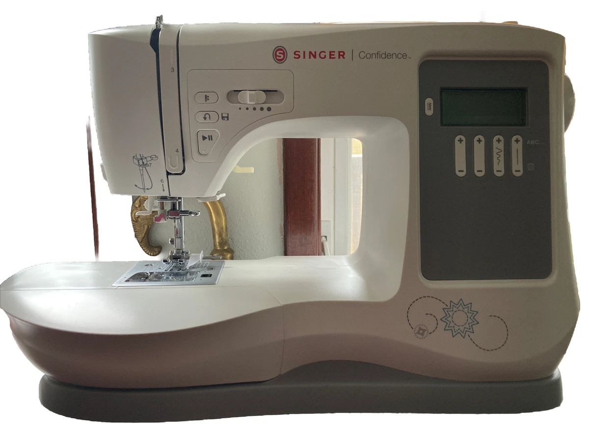 Singer 7640 Sewing Machine Electric Current White